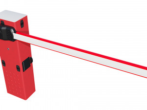 automatic traffic barrier 3D 模型