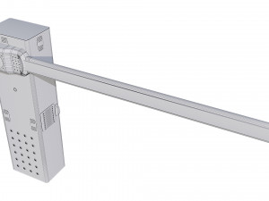 automatic traffic barrier 3D 模型