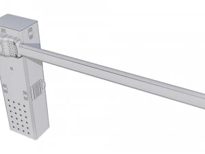 automatic traffic barrier 3D Model