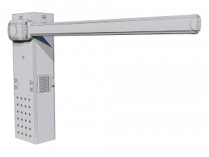 automatic traffic barrier 3D 模型