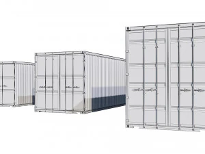 shipping containers 3D Model