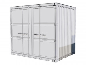 shipping containers Model 3D