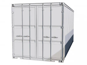 shipping containers 3D Model