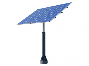 solar panel 3D 模型
