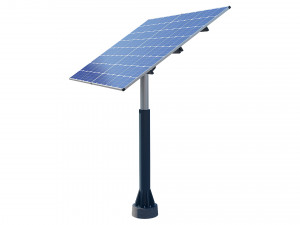 solar panel 3D 模型
