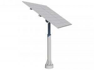 solar panel 3D 模型