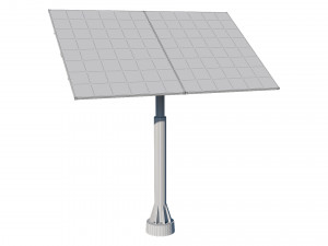 solar panel 3D 模型