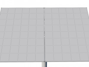 solar panel 3D 模型