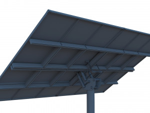 solar panel 3D 模型