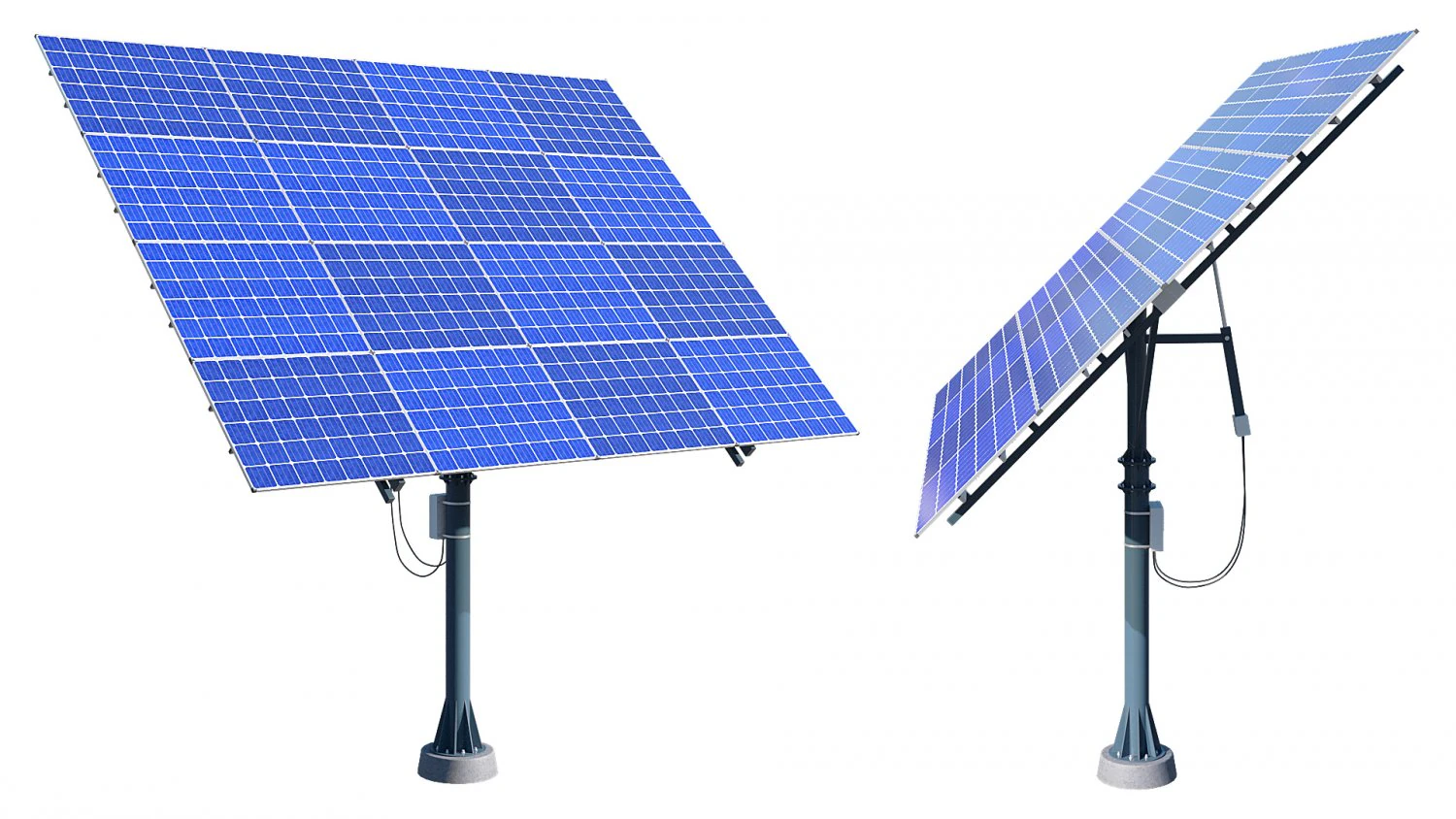 solar panel 3D Model .c4d .max .obj .3ds .fbx .stl .blend