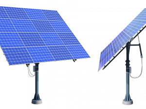 solar panel 3Dモデル