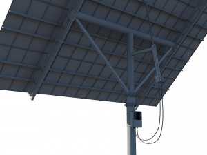 solar panel Model 3D