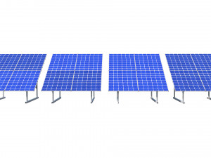 solar panel 3D 模型