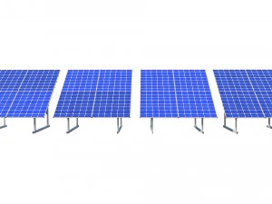 solar panel 3D Model