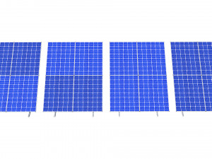 solar panel 3D 模型