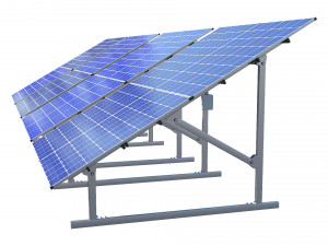 solar panel 3D 模型