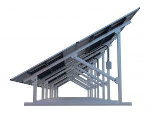 solar panel 3D 模型