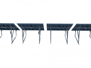 solar panel 3D 模型