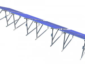 solar panel 3D Model