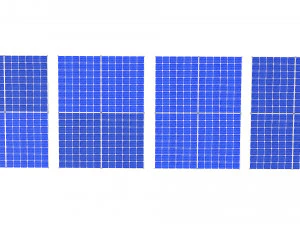 solar panel 3D Model