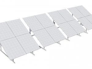 solar panel 3D Model