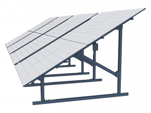 solar panel 3D 模型
