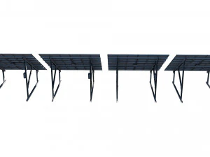 solar panel 3D Model