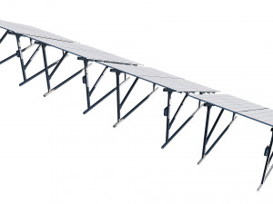 solar panel 3D 模型