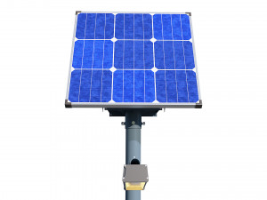 solar street lamp 3D Model