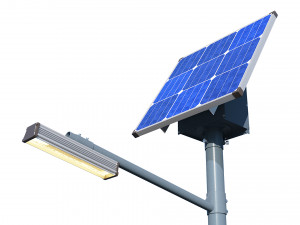 solar street lamp 3D Model