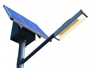 solar street lamp 3D Model