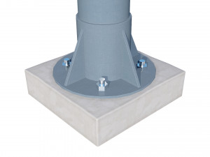 solar street lamp 3D Model