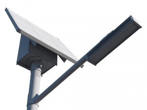 solar street lamp 3D Model