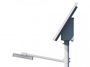 solar street lamp 3D Model