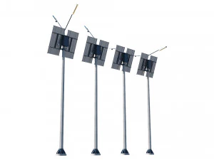 solar street lamp pack 3D Model