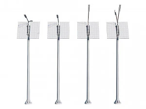 solar street lamp pack 3D Model