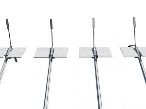 solar street lamp pack Modelo 3D