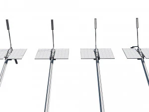 solar street lamp pack 3D Model