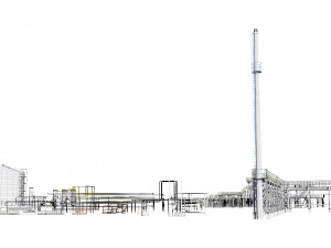 oil refinery asset pack 3D Модель