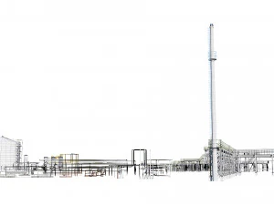 oil refinery asset pack 3D Model