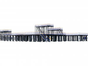oil refinery asset pack 3D Модель