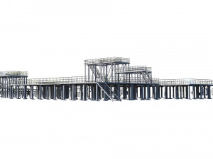 oil refinery asset pack 3D Модель