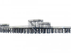 oil refinery asset pack 3D Model