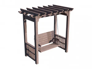 arbor with swing 3D Model
