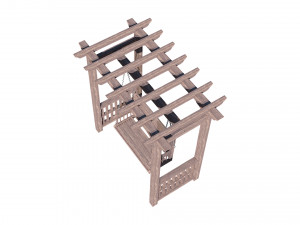 arbor with swing Modelo 3D