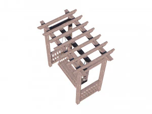 arbor with swing 3D Model