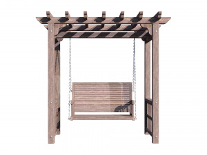 arbor with swing Modelo 3D