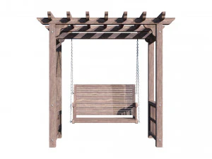 arbor with swing 3D Model