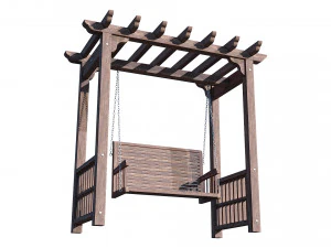 arbor with swing 3D Model