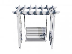 arbor with swing 3D Model